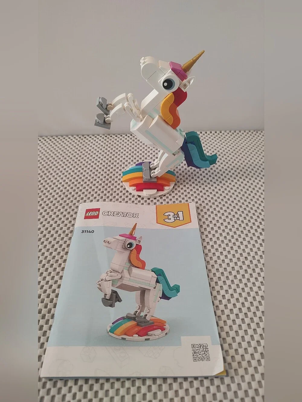 Lego 31140 Creator Unicorn Gently Used